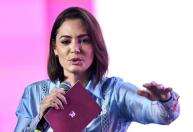 Michelle rebate Sebastião Coelho, nega deixar Senado e diz que é candidata de Bolsonaro