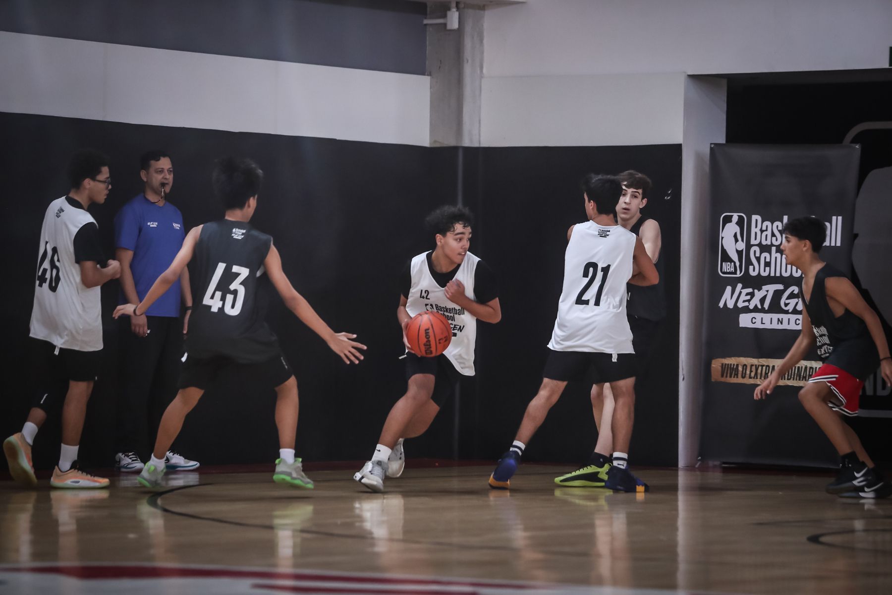 Belo Horizonte recebe seletiva do NBA Basketball School Next Gen Clinic 2026