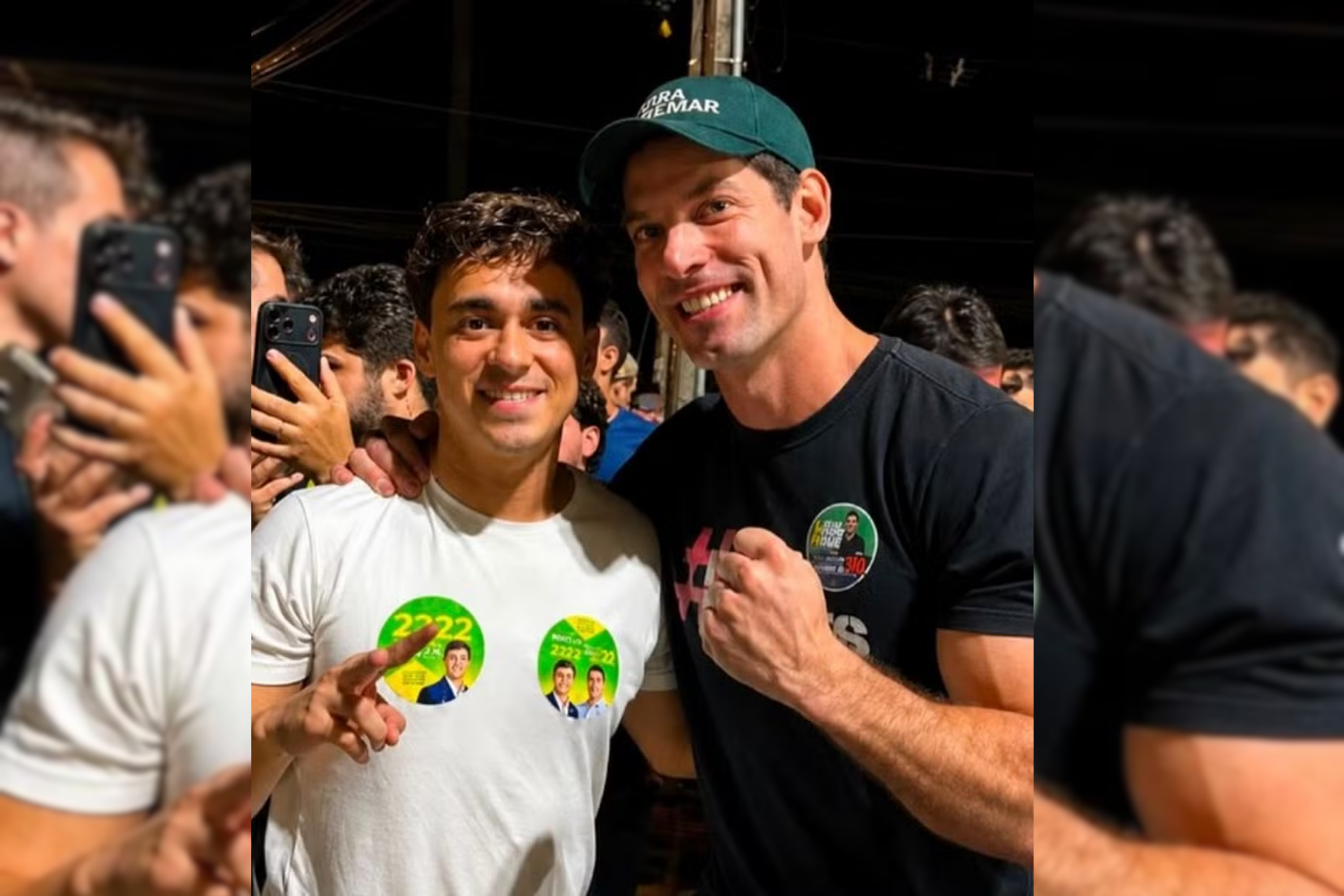 Nikolas revela em 'colinha' apoio a Superman do Novo para o Senado