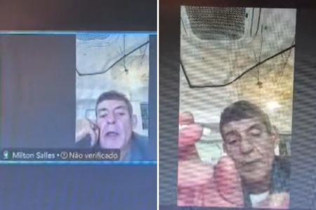 OAB-MG pede afastamento de juiz que apareceu bebendo e fumando em sessão • Foto: Imagens cedidas à itatiaia