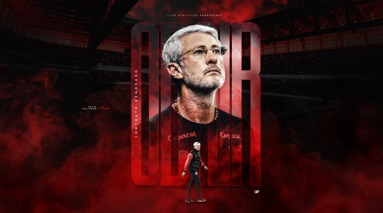Athletico-PR anuncia renovação de contrato de Odair Hellmann