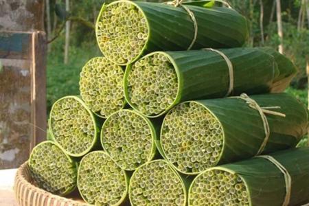 Canudos de capim são produzidos artesanalmente no Vietnã como alternativa aos modelos de plástico
