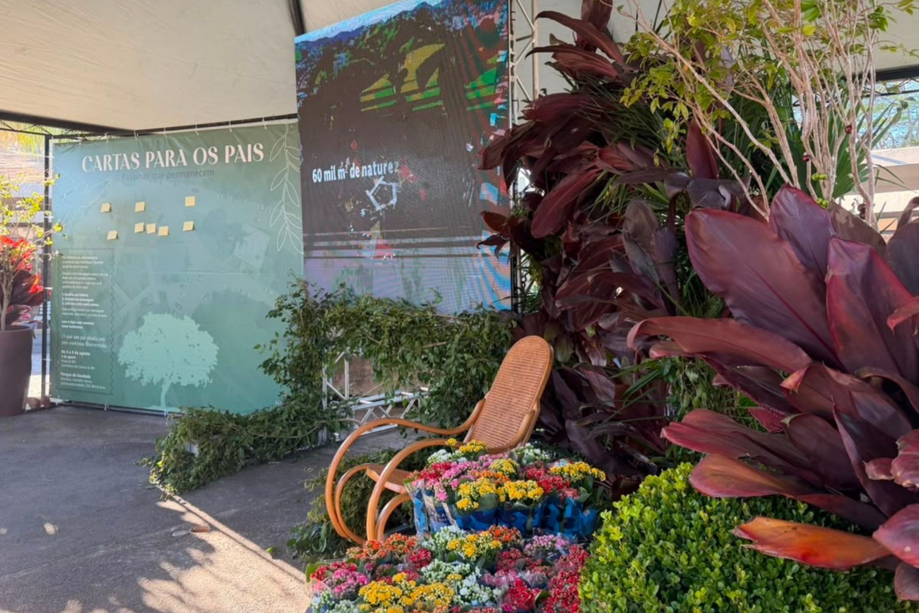 'Cartas para os Pais': Parque da Saudade incentiva homenagem às figuras paternas