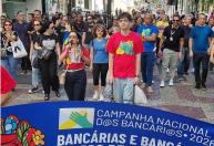 Bancários da Zona da Mata aderem a paralisação nacional e realizam protesto