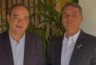 Flávio Bolsonaro anuncia candidatura de Flávio Roscoe ao governo de Minas