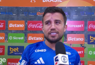 Matheus Henrique detalha fratura no momento do gol em Cruzeiro x Chape: 'Só vi o sangue'