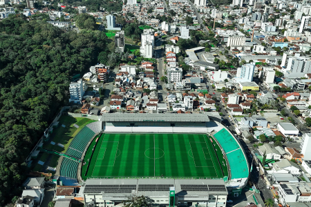 Alfredo Jaconi, palco do jogo entre Juventude e Atlético pelas oitavas de final da Copa do Brasil