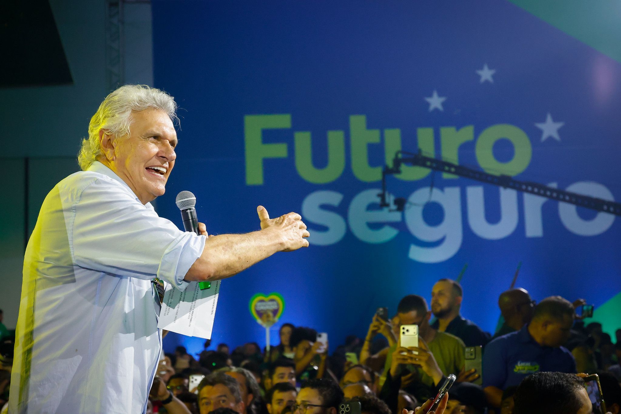 Caiado vê Brasil em ‘guerra’ e critica câmeras corporais em policiais
