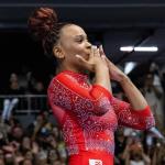 Rebeca Andrade faz aparição única e consegue maior nota do mundo em 2026 no salto