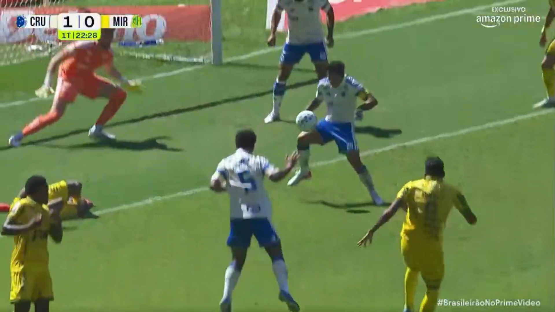 Foi pênalti em Cruzeiro x Mirassol? Comentarista de arbitragem opina sobre lance