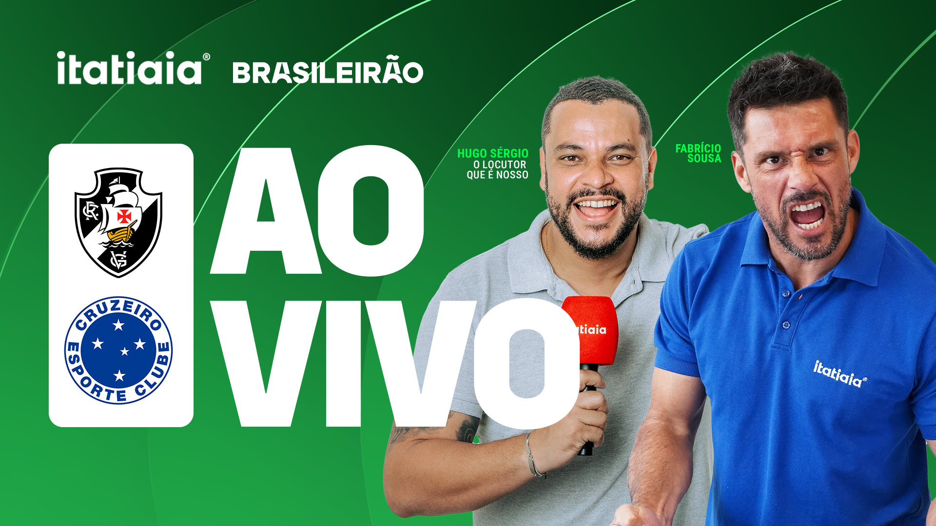 Vasco x Cruzeiro: assista, ao vivo, à transmissão da Itatiaia