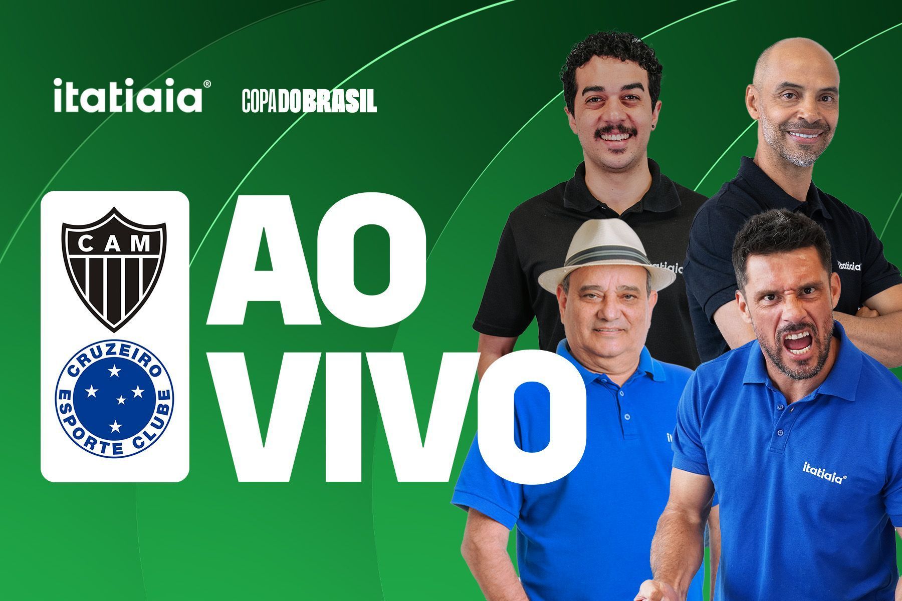 Atlético x Cruzeiro: assista, ao vivo, à transmissão da Itatiaia