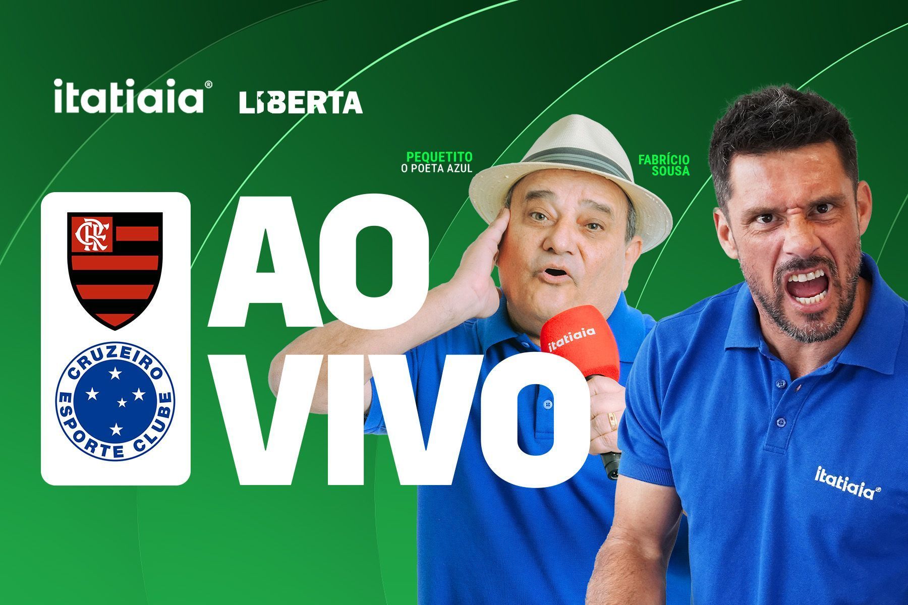 Flamengo x Cruzeiro: assista, ao vivo, à transmissão da Itatiaia