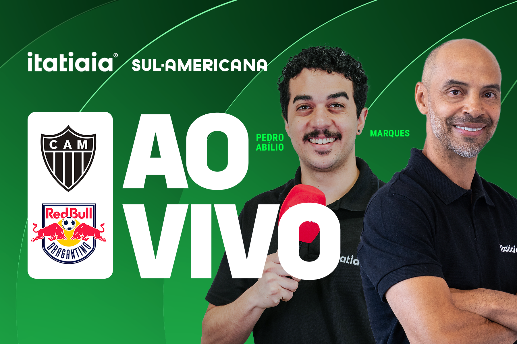 Atlético x RB Bragantino: assista, ao vivo, à transmissão da Itatiaia