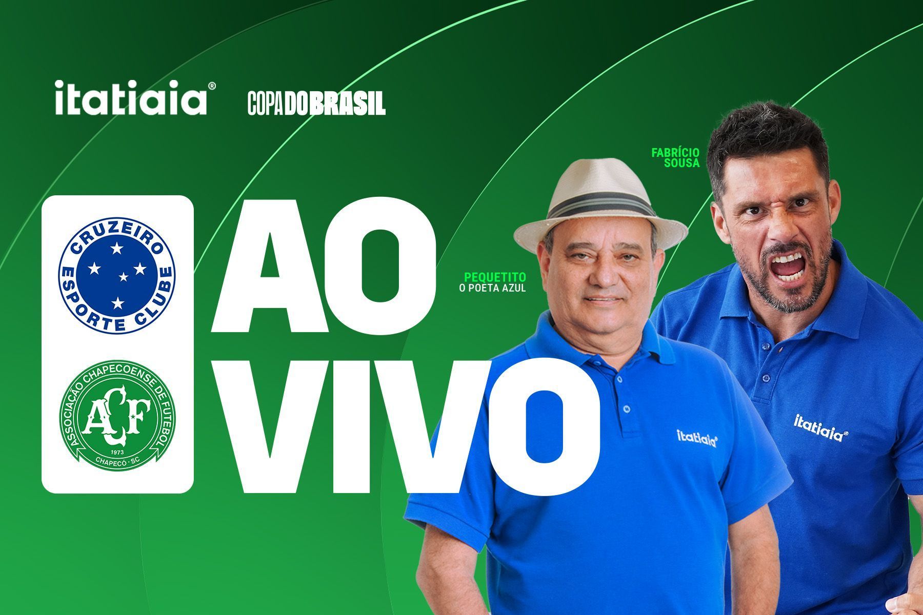 Cruzeiro x Chapecoense: assista, ao vivo, à transmissão da Itatiaia