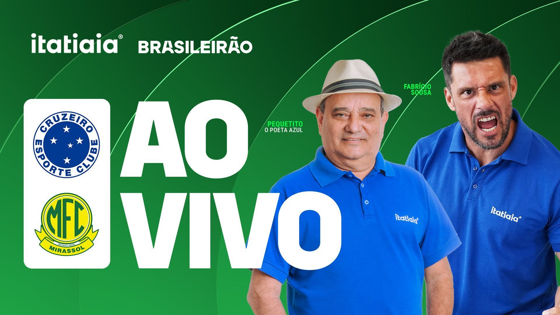 Cruzeiro x Mirassol: assista, ao vivo, à transmissão da Itatiaia