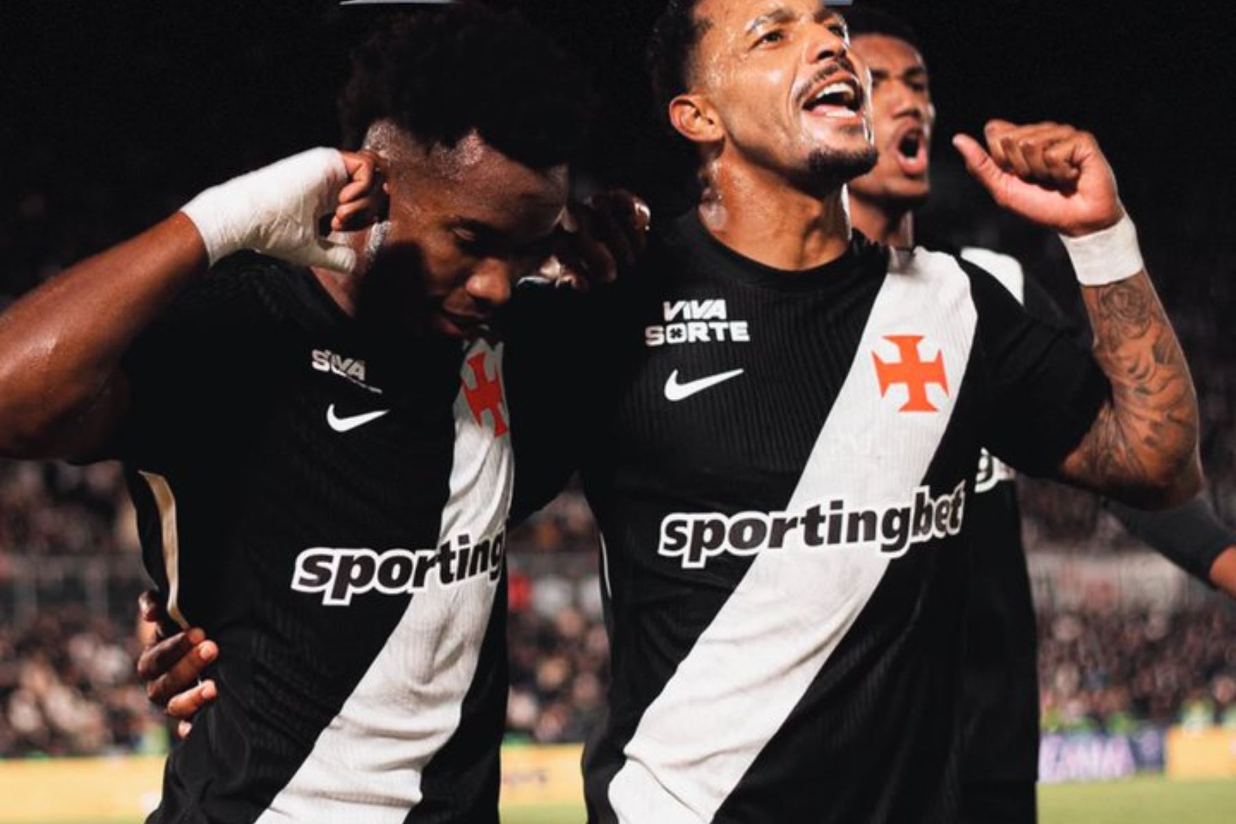 Vasco goleia o Olimpia, no Paraguai, e está nas quartas da Sul-Americana