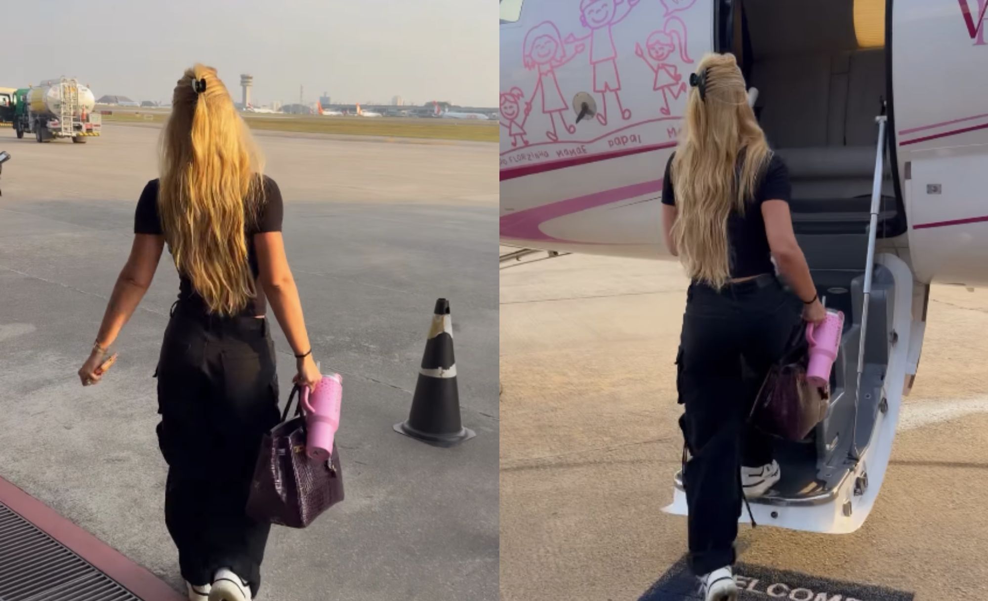 Virginia Fonseca ignora críticas e viaja de jatinho pelo terceiro dia seguido