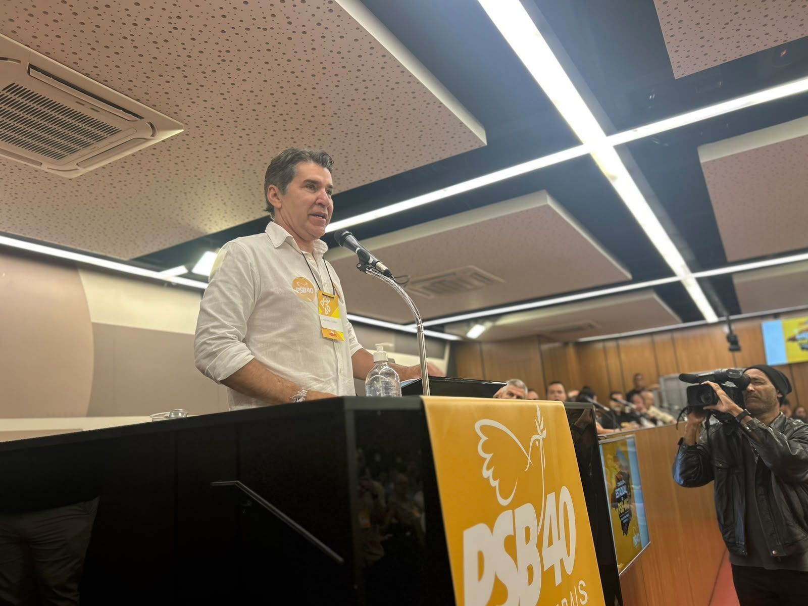 PSB faz convenção sem definir alianças e o cargo a ser disputado por Jarbas Soares