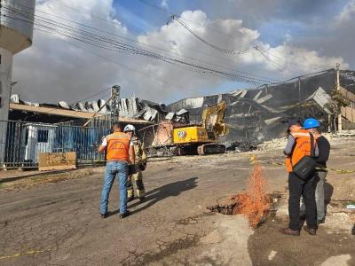 Defesa Civil no local aguarda liberação