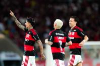 Flamengo supera o Vitória e segue a caça ao Palmeiras no Brasileirão