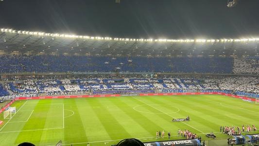 Festa da torcida do Cruzeiro no Mineirão para jogo contra o Flamengo • Lucas Barbosa/Itatiaia