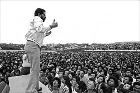 Lançamento da campanha será no estádio onde Lula reuniu 60 mil trabalhadores durante as grandes greves do ABC, em 1970 • Juca Martins / Divulgação PT