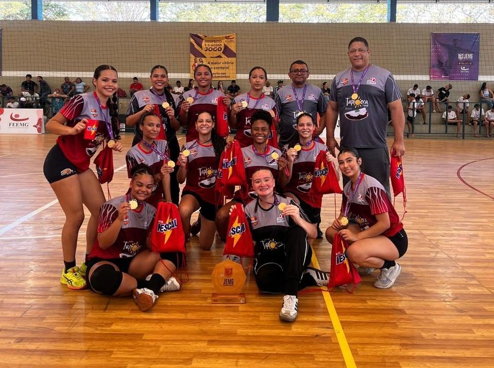 Handebol Feminino de Fabriciano conquista título no JEMG e garante vaga na etapa nacional