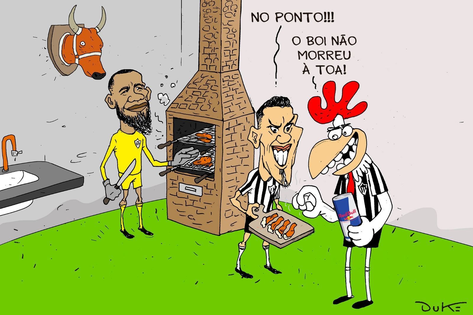 Charge do Duke | Atlético passa do RB Bragantino e avança na Sul-Americana