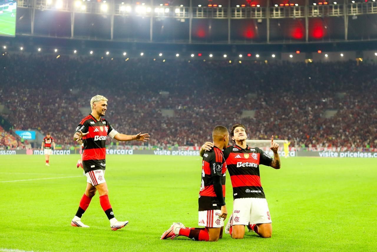 Decisivo, Pedro celebra classificação do Flamengo na Libertadores: ‘Mostramos grandeza’