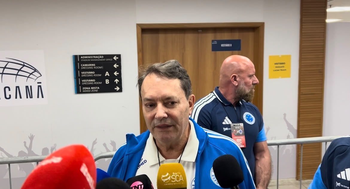 Pedrinho reage à queda do Cruzeiro para o Flamengo: 'Vamos seguir nossa vida'