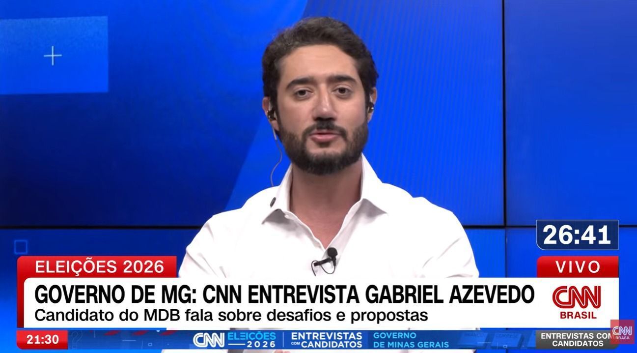 'O mineiro está cansado', afirma Gabriel Azevedo sobre polarização