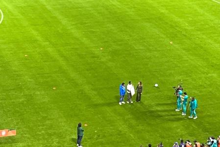 Allan foi homenageado pelo Palmeiras antes de clássico contra o Santos