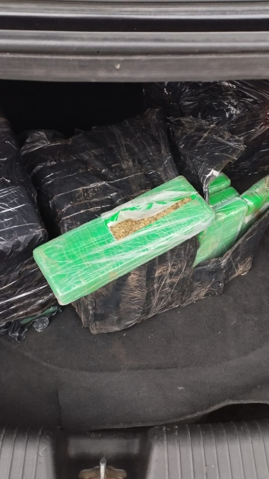 Dois homens são presos com tabletes de maconha em veículo que seguia para Montes Claros