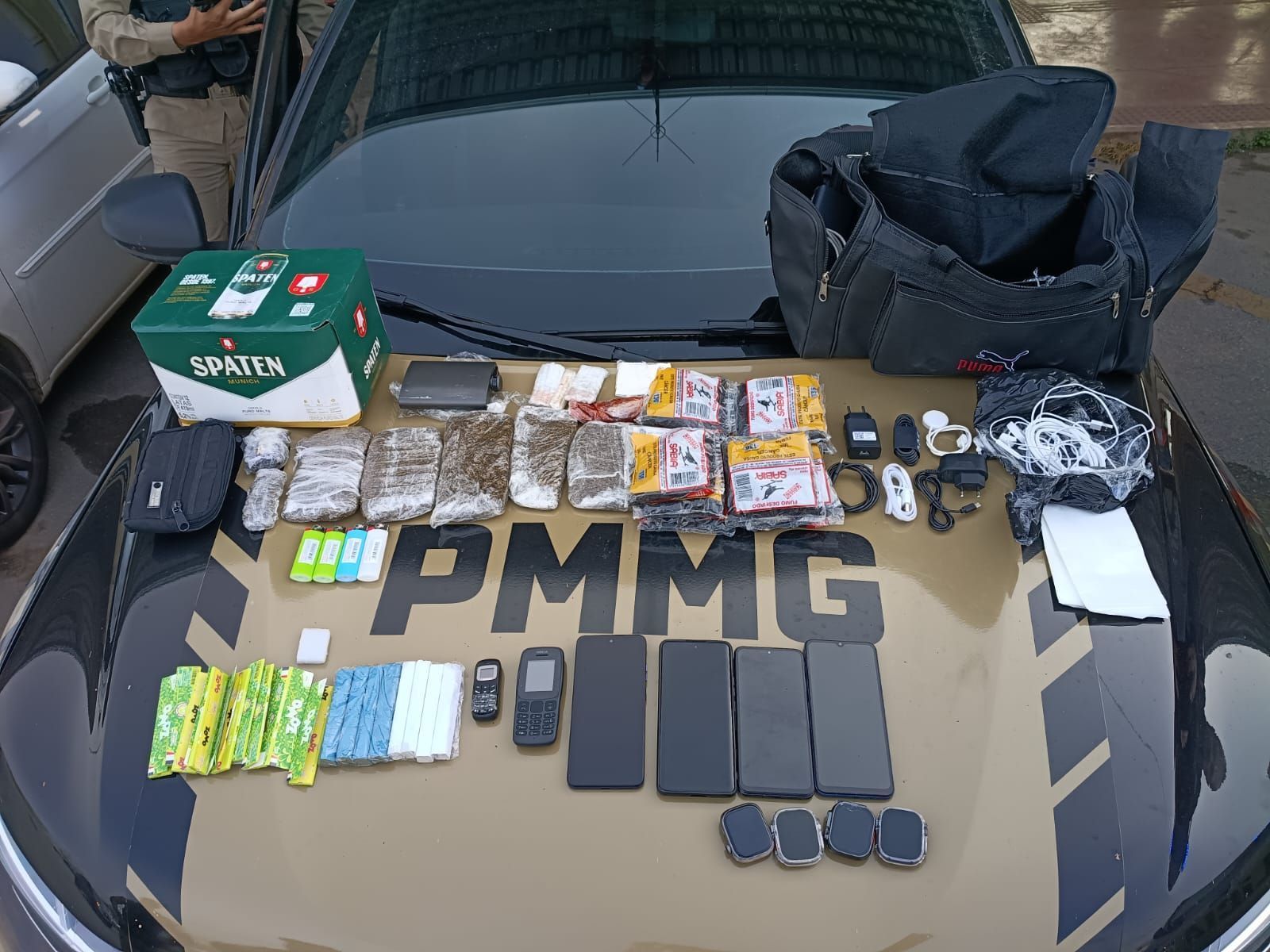 Policial penal é preso em flagrante durante operação na região de Ouro Preto