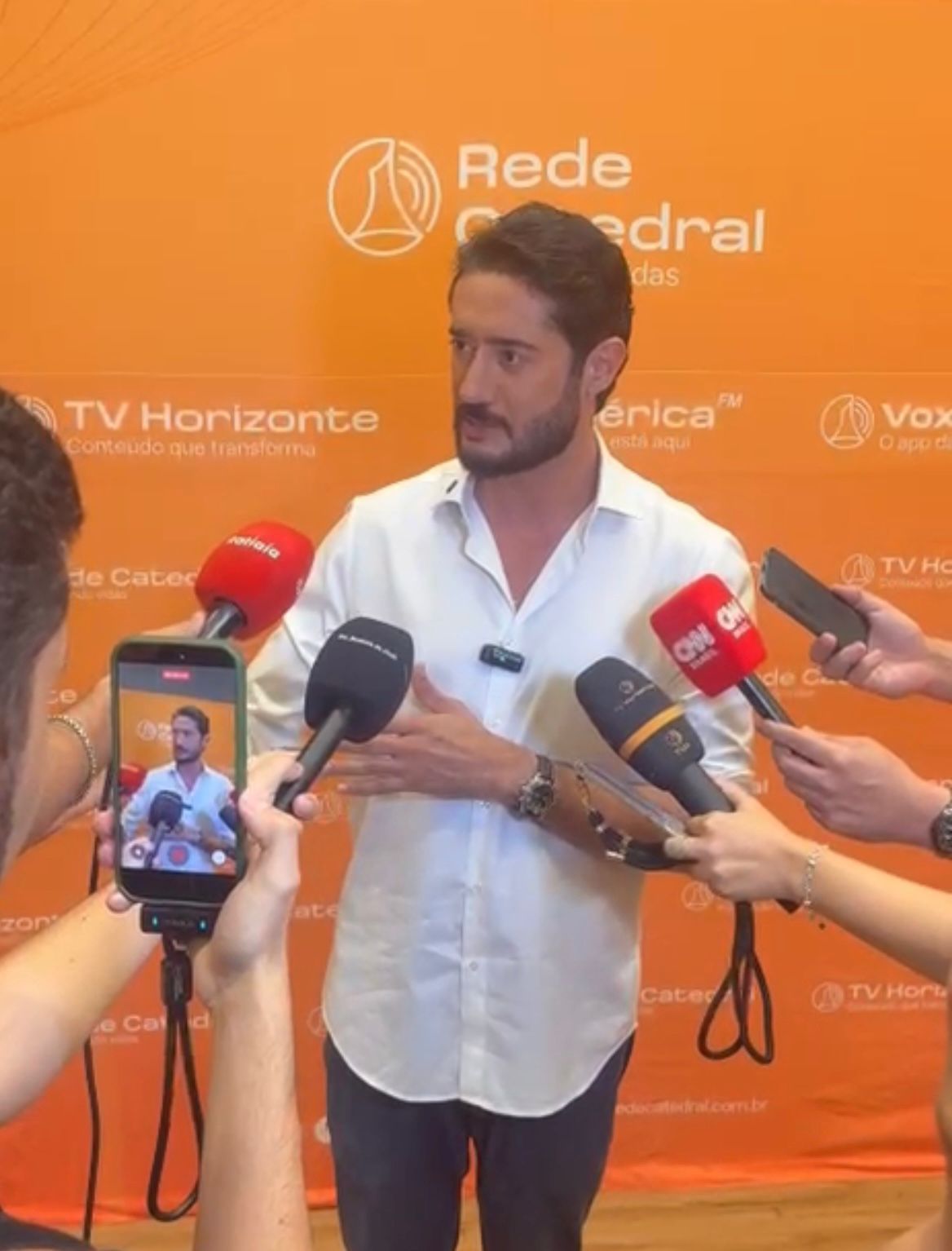 Apesar de manifestação nas redes sociais, Gabriel Azevedo descarta fazer campanha para Cury
