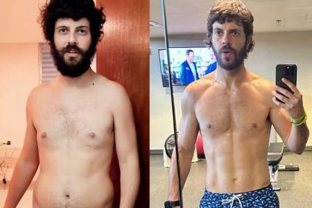 Diogo Defante revela segredo por trás de transformação do corpo: 'Há um ano'