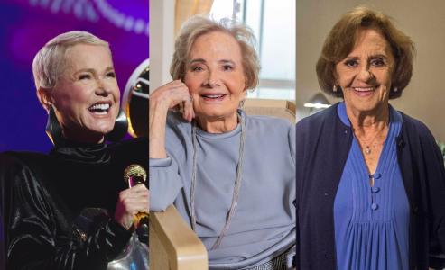Xuxa, Glória Menezes e Laura Cardoso