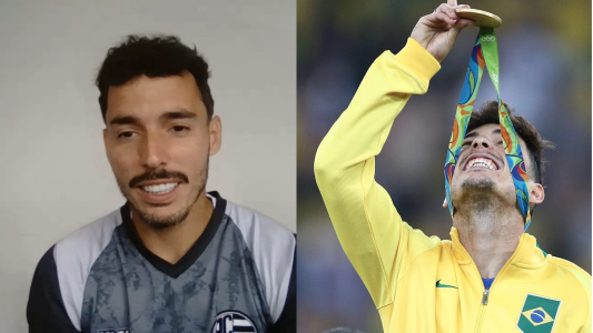 Zeca, hoje no Athletic, foi campeão olímpico pelo Brasil
