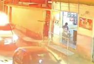 Vídeo mostra homem que matou companheira atirando na PM em Nova Lima