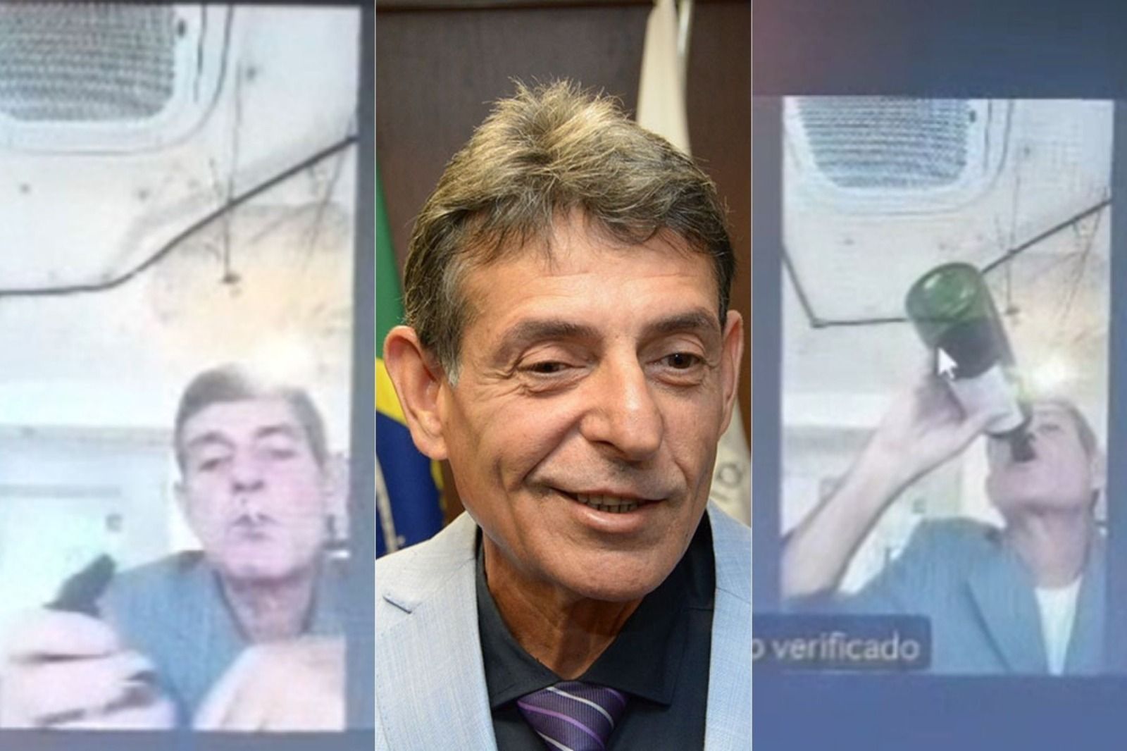 Vídeo: juiz fuma e 'vira' garrafa de vinho durante audiência no TJMG