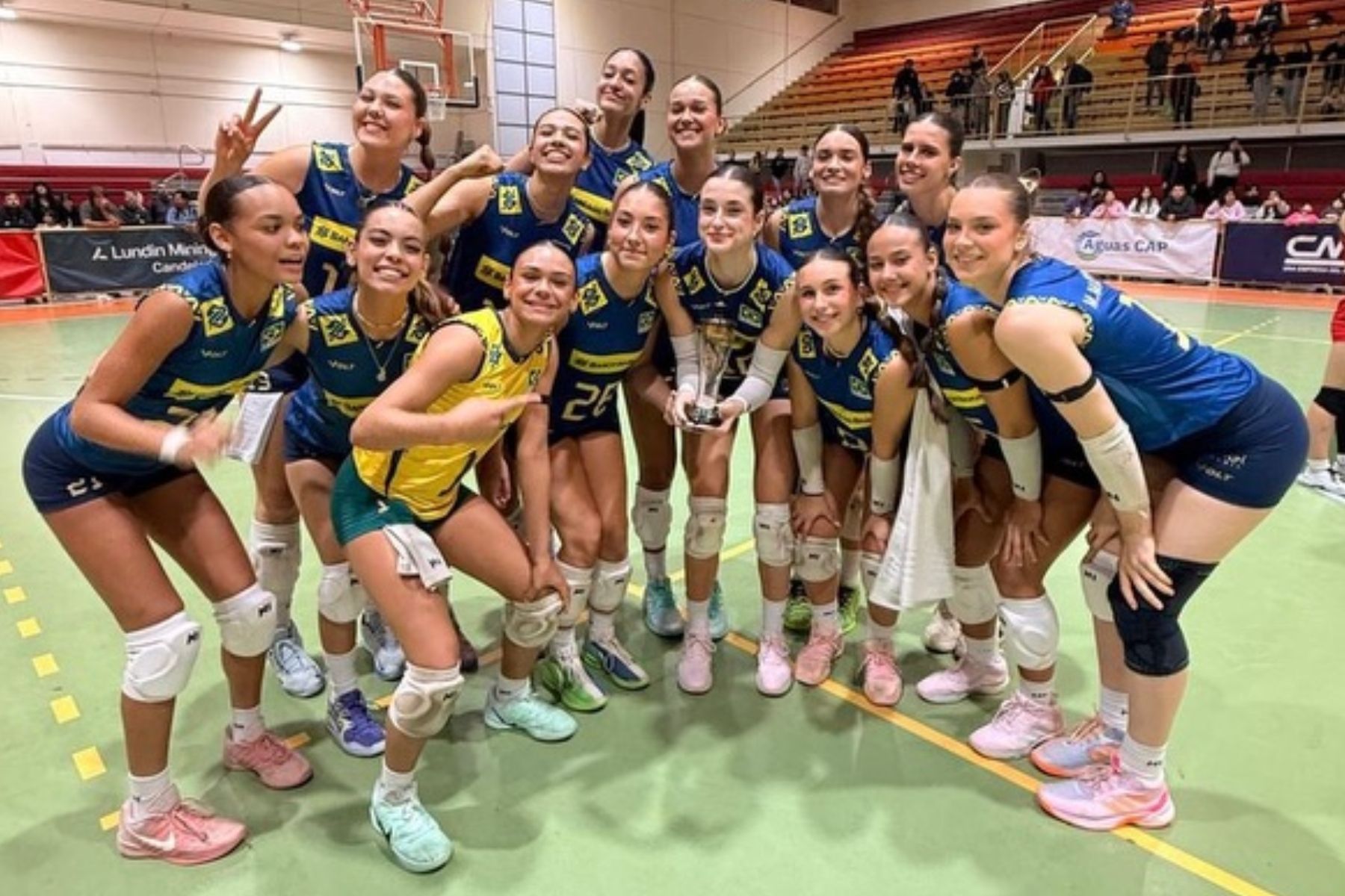 Em busca de título inédito, Seleção Brasileira se prepara para Mundial Sub-17 de Vôlei Feminino