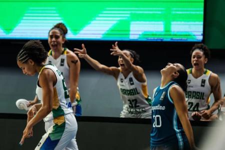 Brasil e Argentina no Basquete Feminino