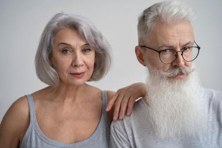 Pessoas que deixam o cabelo grisalho não são conformistas