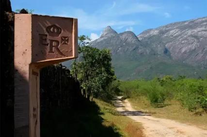 Trecho da Estrada Real, em Catas Altas