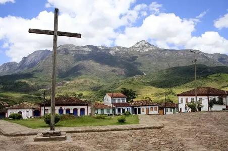 Centro histórico de Catas Altas • Divulgação