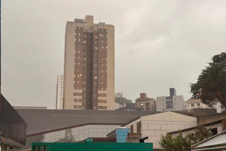 BH tem chuva em várias regiões