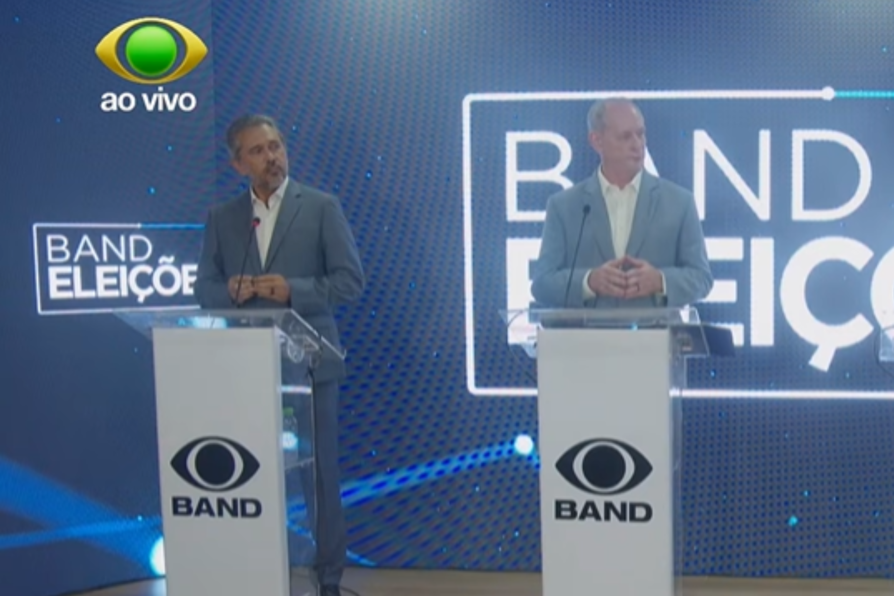 Elmano pede calma após interrupção de Ciro, que diz 'não conviver bem com mentira'