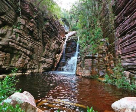 Cachoeira das Maças, em Itambé do Mato Dentro • Prefeitura de Itambé do Mato Dentro