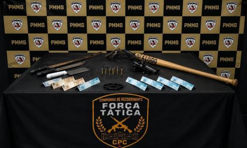 Armas estavam na sede da Galoucura